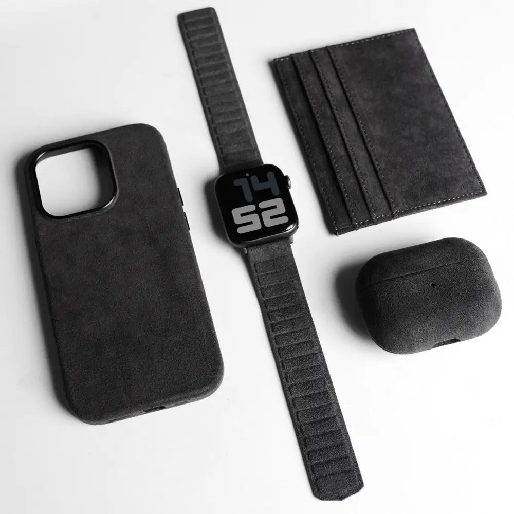 حزام مغناطيسي من مادة ALCANTARA لساعة Apple Watch