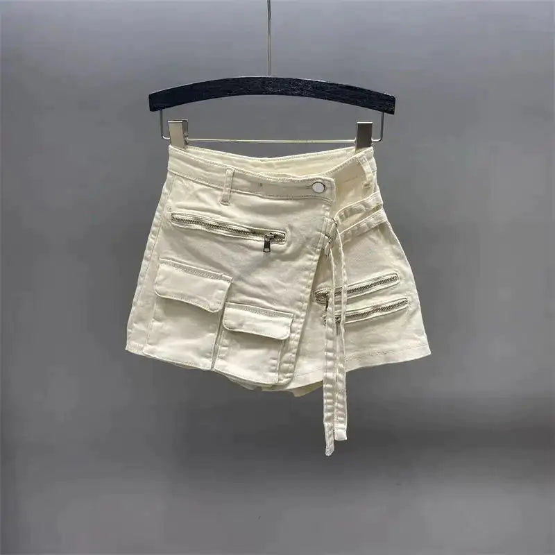 شورت Kyla Denim Utility Cargo