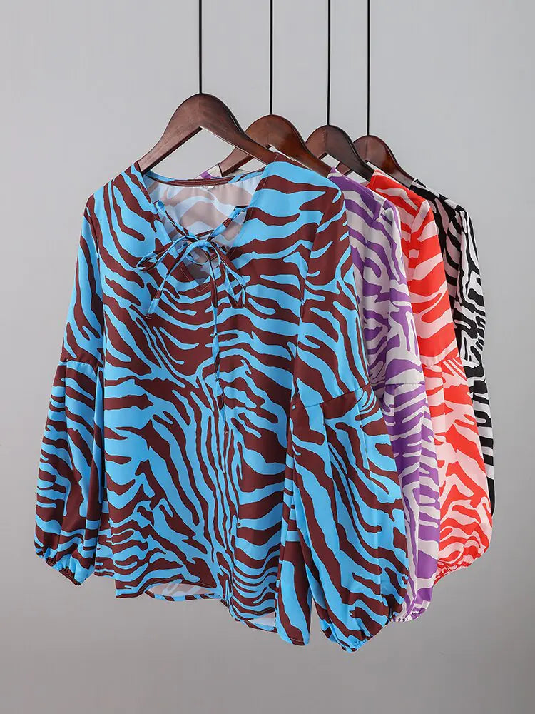 Zebra Women Blouse