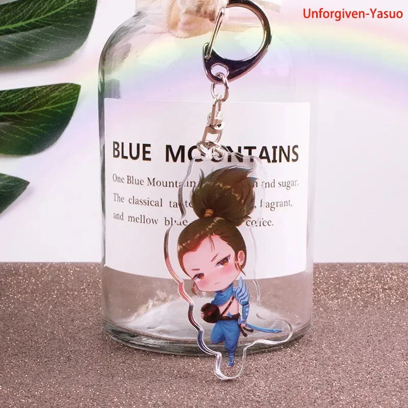 Cute Cartoon LOL Keychain