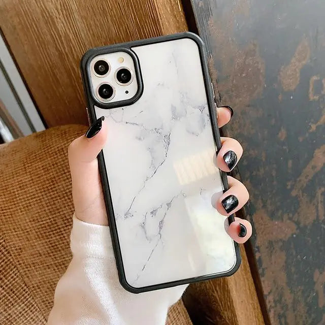 Shockproof Marble Phone Case