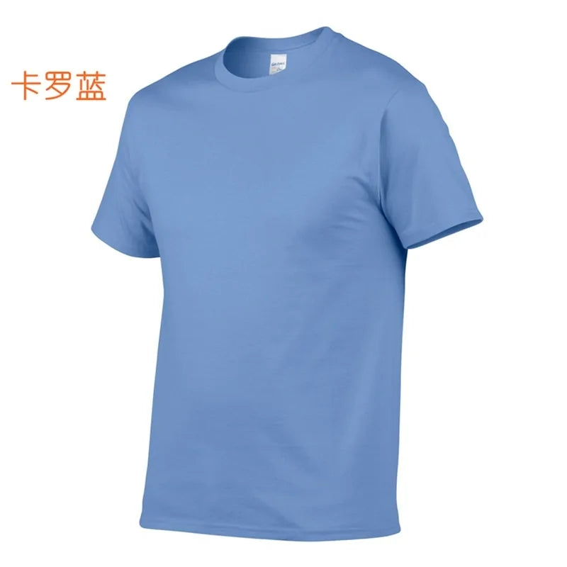 Solid Color Men's / Women Plain T-Shirt