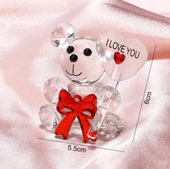 دب تيدي زجاجي