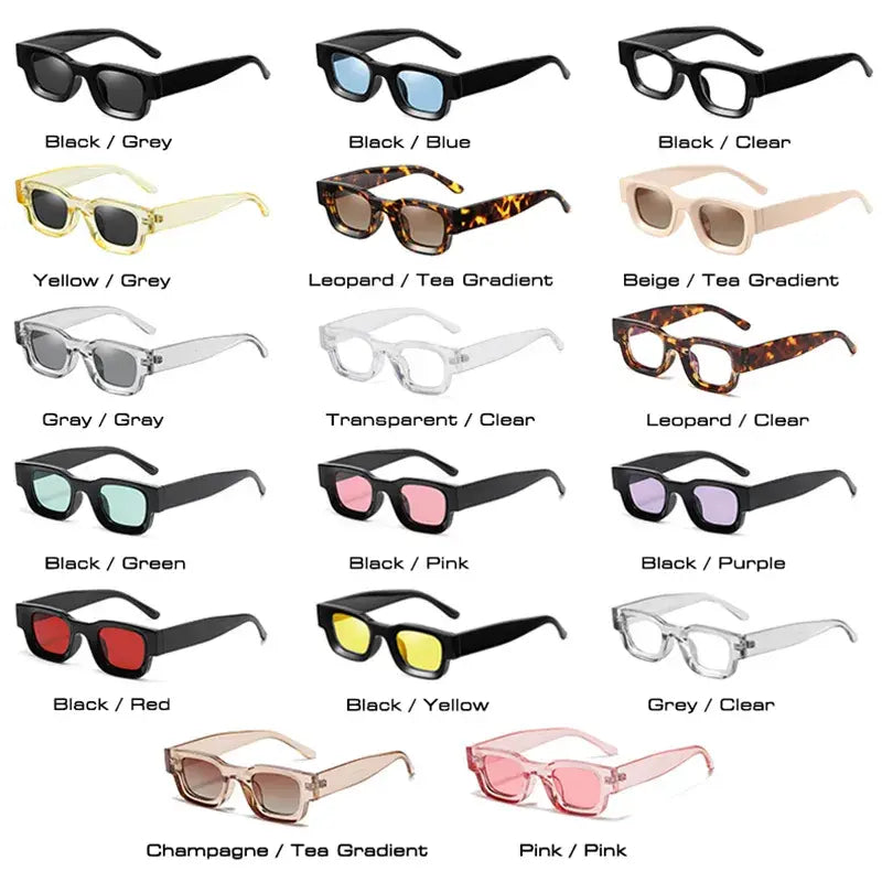 Small Square Polarized Sunglasses