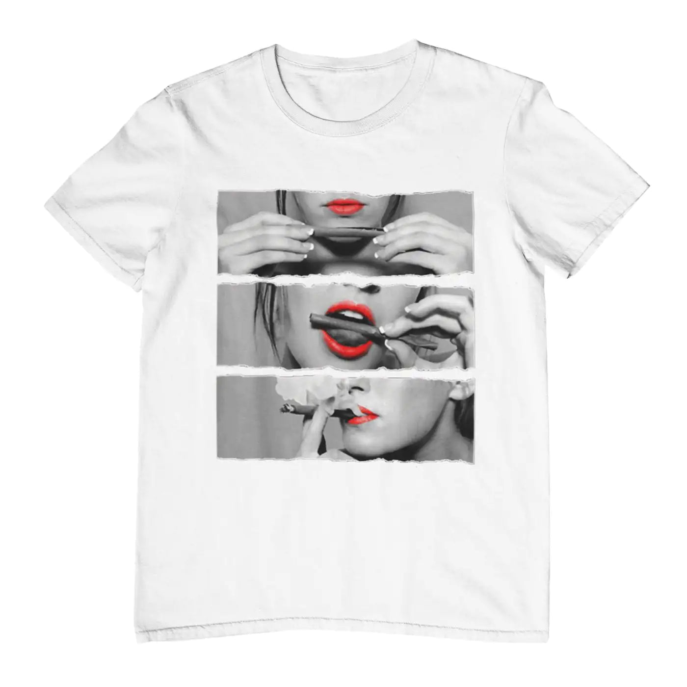 Girl Rolling A Blunt- Roll Up & Smoke Unisex T-Shirt