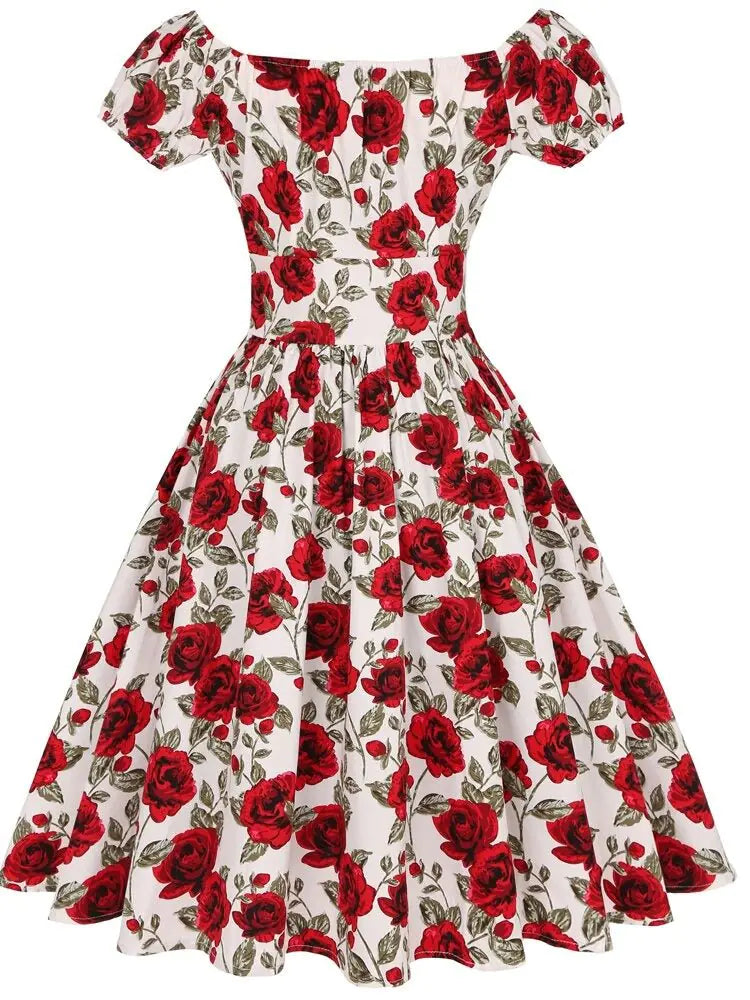 Rockabilly Women Swing Dress