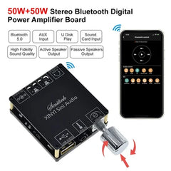 DIY Bluetooth 5.0 High Power Stereo Amplifier