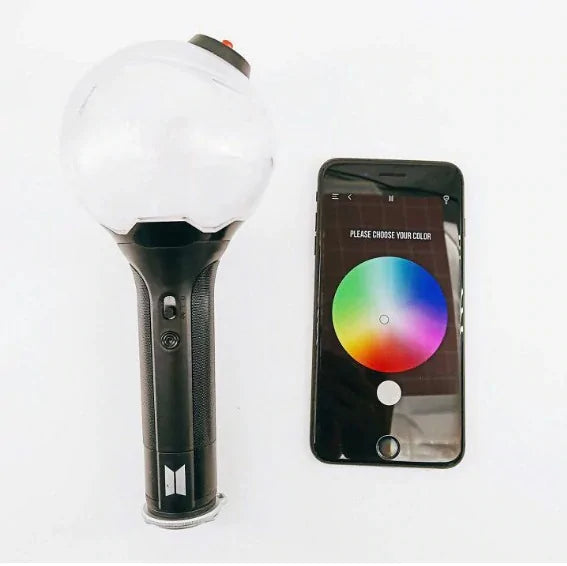 عصا إضاءة قنبلة جيش BTS