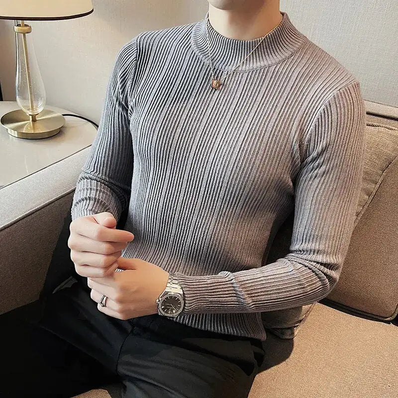 Miraggio High-Neck Sweatshirt