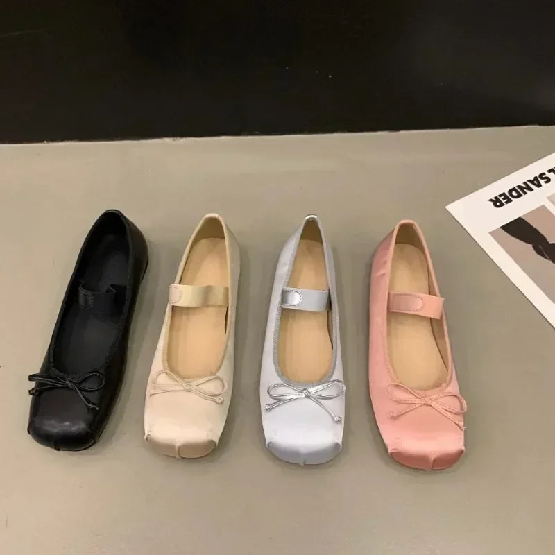 Spring Summer Flat Ballet Shoes