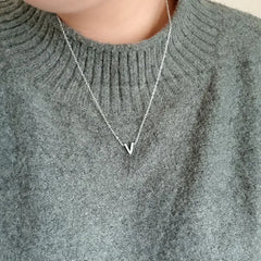 A-Z Initial Minimalist Necklace