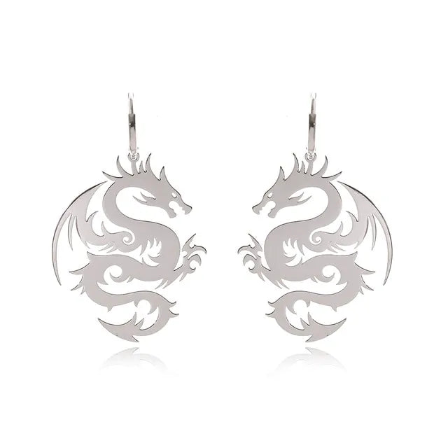 Dragon Long Earrings for Women