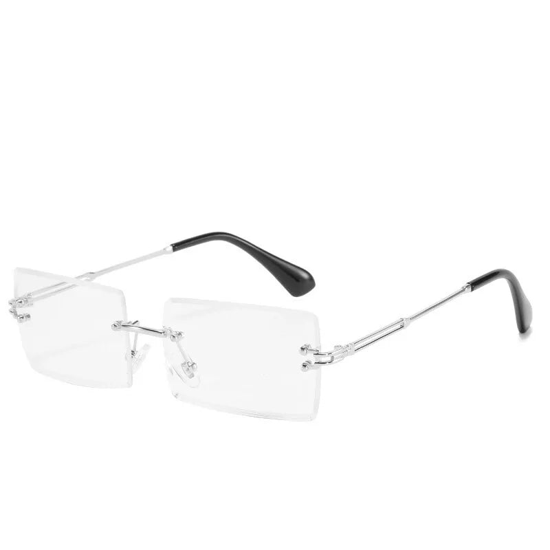 2020 Unisex Anti Blue Rays Computer Glasses: Rimless Blue Light Coating Eyewear