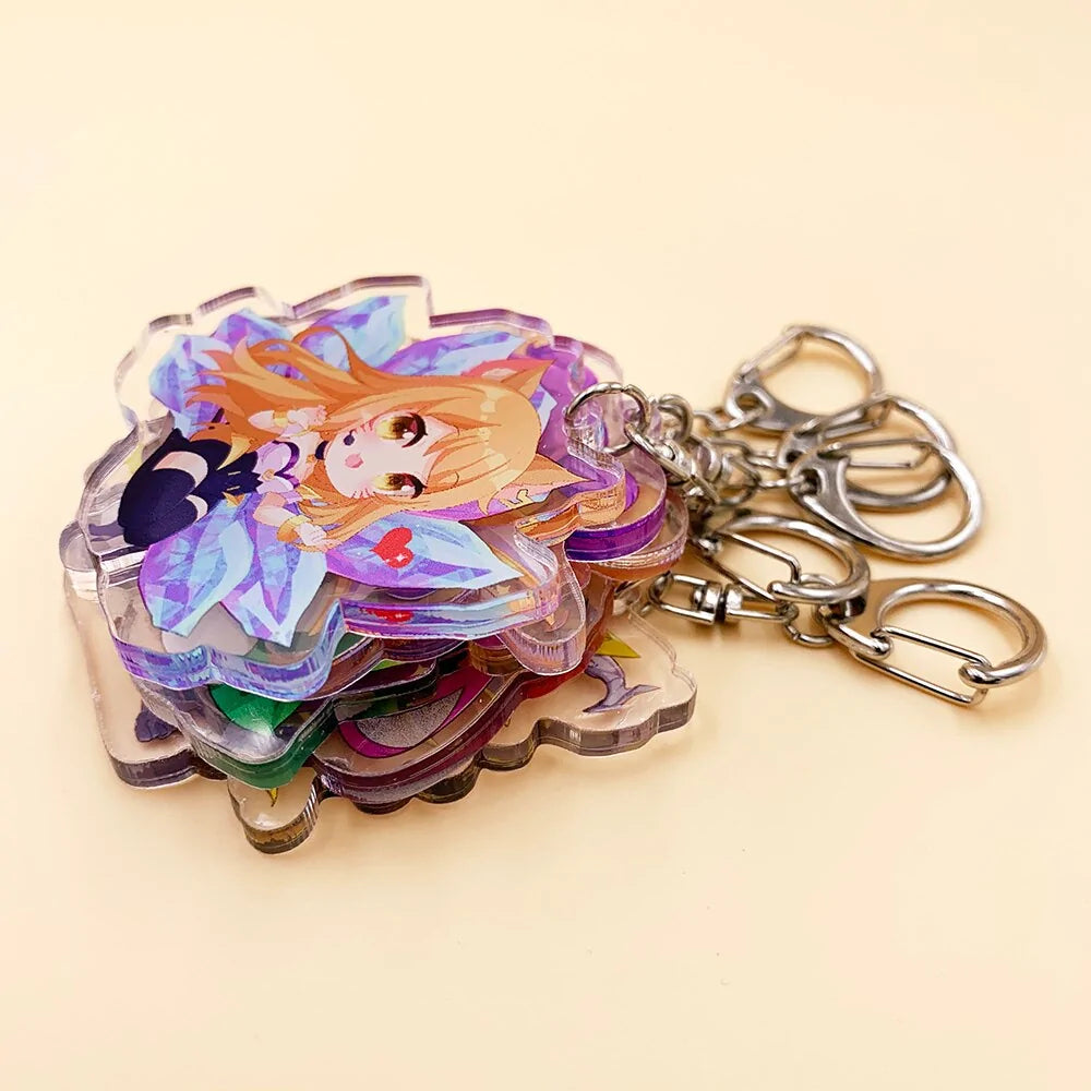 Cute Cartoon LOL Keychain