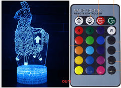 مصباح طاولة LED من Fortnite