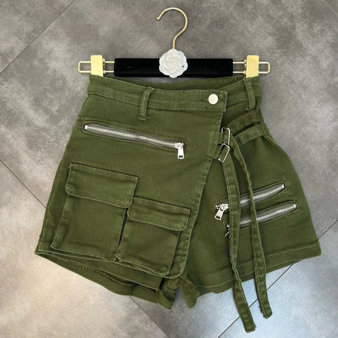 شورت Kyla Denim Utility Cargo