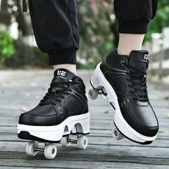 Shining Roller Skate Shoes