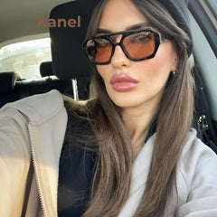 نظارة شمسية ريترو بوليجون للنساء