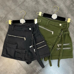 شورت Kyla Denim Utility Cargo