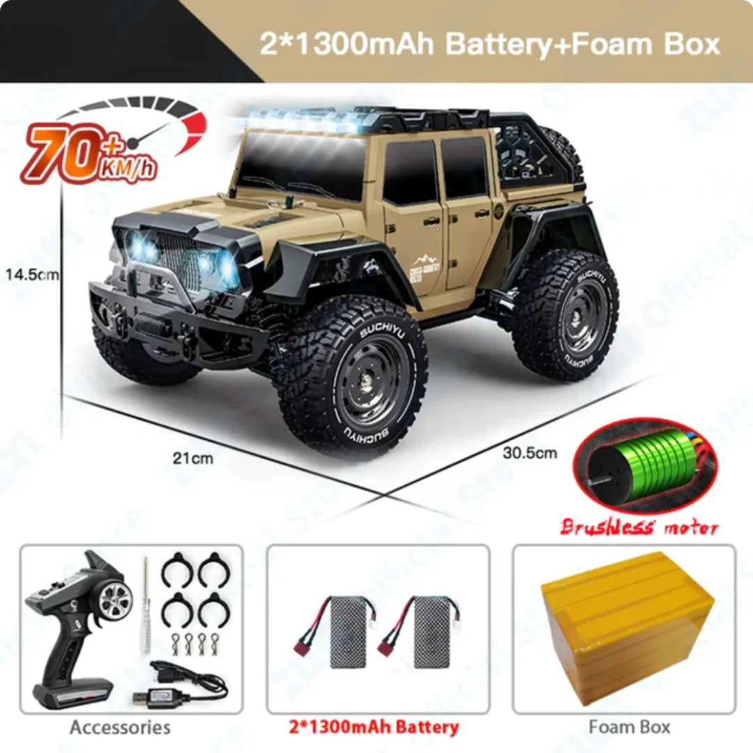 سيارة جيب 4x4 RC Vmax 70