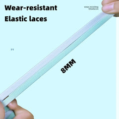 Press Lock Elastic Shoe Laces