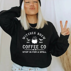 سويت شيرت من شركة Witches Brew Coffee Co