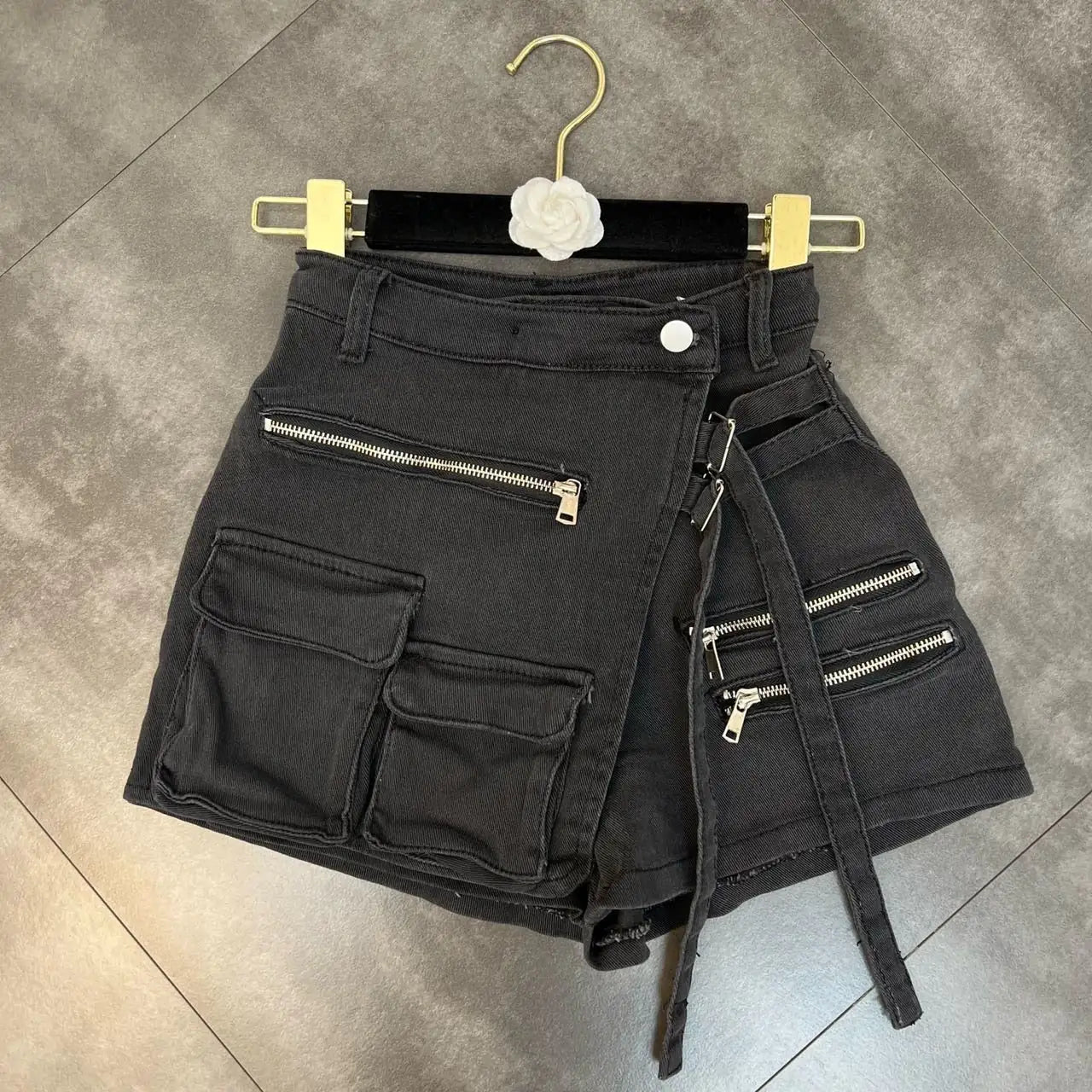 شورت Kyla Denim Utility Cargo