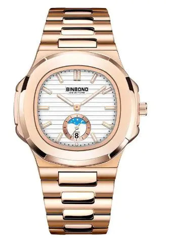 Retro Steel Belt Quartz Watch