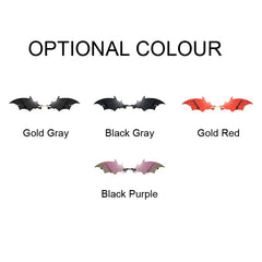 نظارات شمسية على شكل خفاش