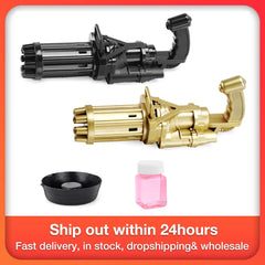 مسدس لعبة آلة الفقاعات الكهربائية