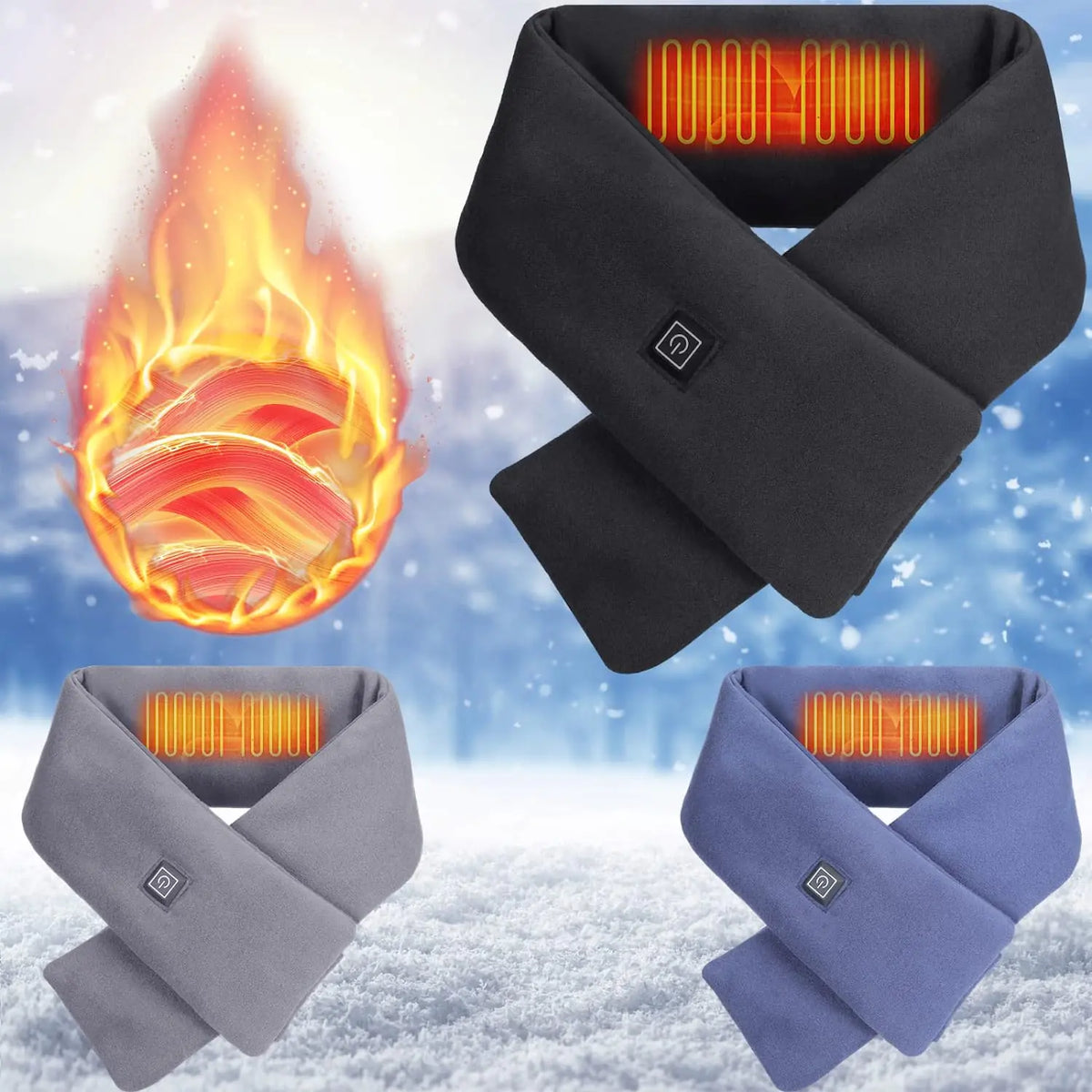 وشاح التدفئة الكهربائية HeatWrap