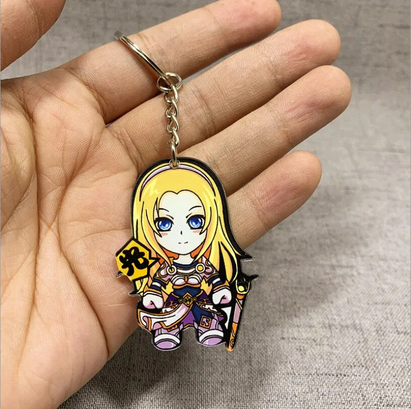 Cute Cartoon LOL Keychain