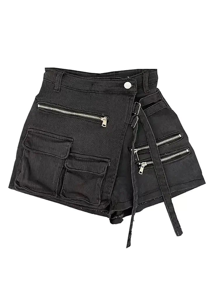 شورت Kyla Denim Utility Cargo