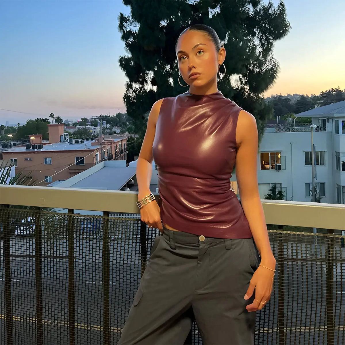 بلوزة مطوية من ChicZip