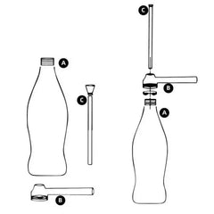 Portable Plastic Bottle Pump Dispenser