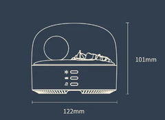 Crescent Bluetooth Sound Small Night Light